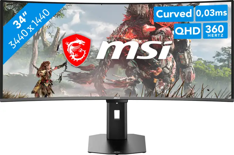 MSI MPG 341CQRDE QD-OLED X36 Gaming-Monitor