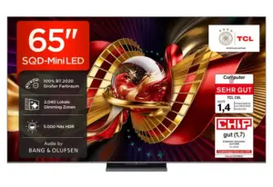 TCL 65C8L Mini-LED-Fernseher, 65 Zoll, 4K Smart TV
