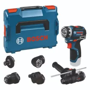 Bosch Schrauber GSR 12V-32 FC mit Aufsätzen
