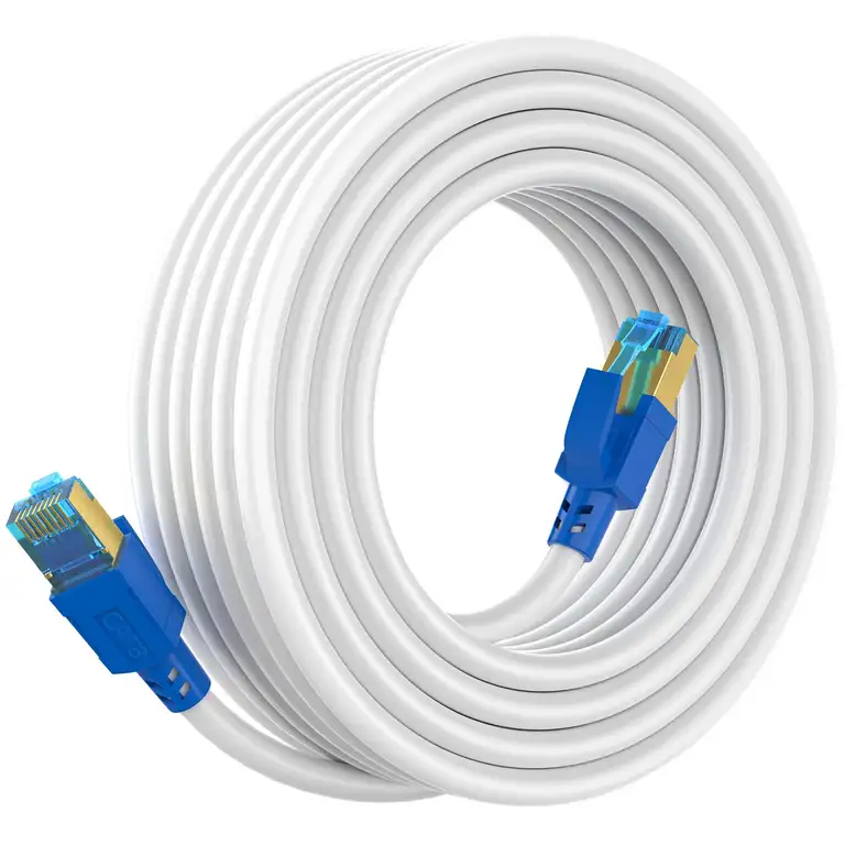 Cat-8 Ethernet-Kabel 45 m – 40 Gbit/s, 2000 MHz