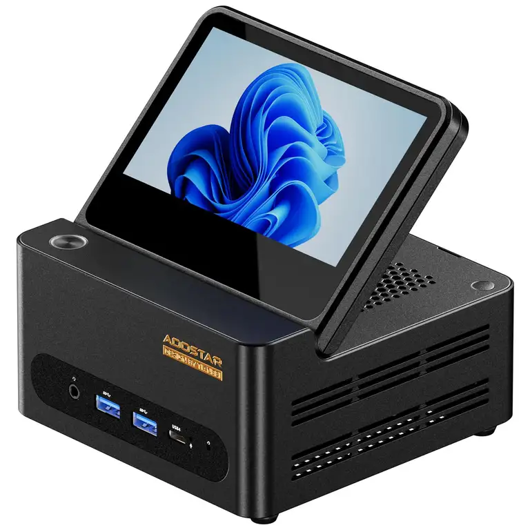 AOOSTAR G-FLIP Mini PC Ryzen 7 H 255 Barebone mit Trick