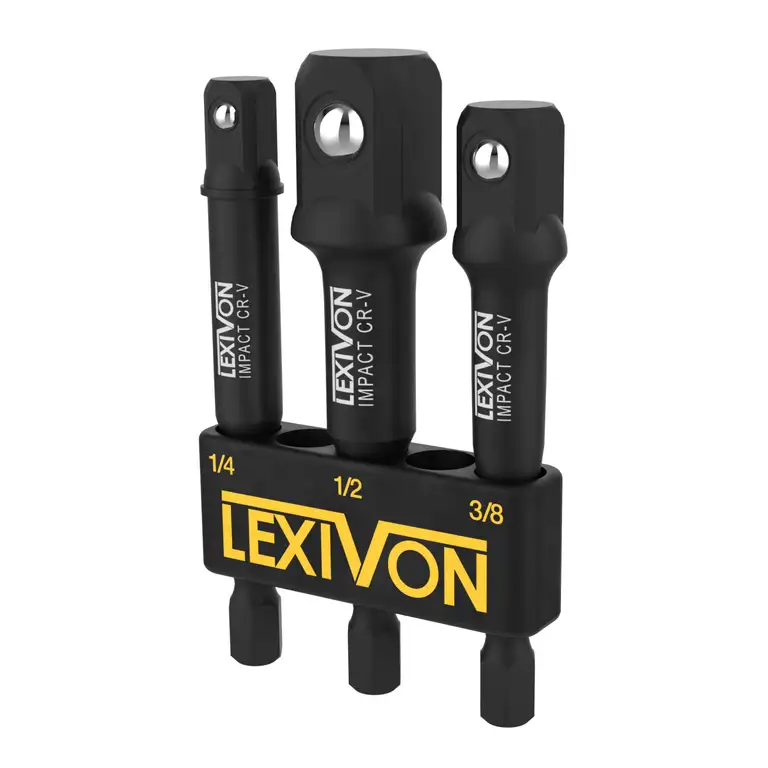LEXIVON Stecknuss-Adapter-Set 3-teilig