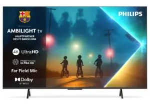 Philips 65PUS8200 65″ 4K Ambilight TV mit Wandhalterung