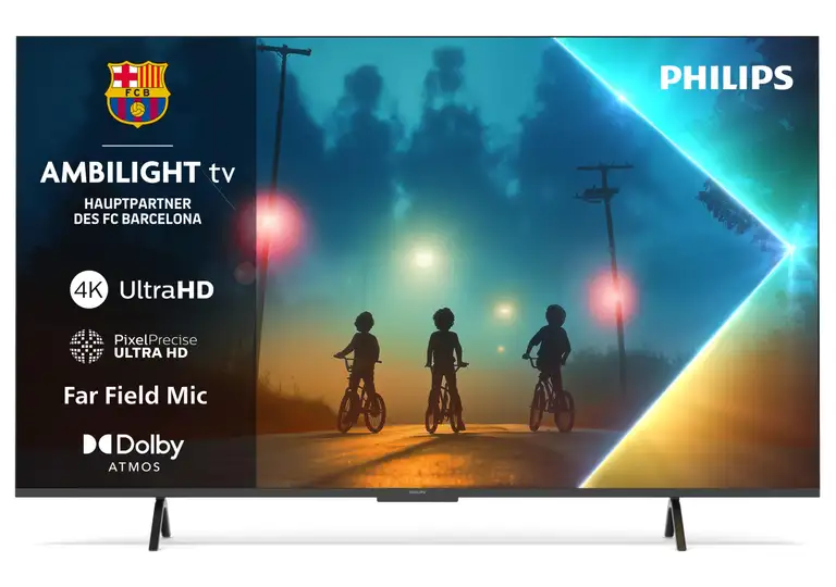 Philips 65PUS8200 65″ 4K Ambilight TV mit Wandhalterung