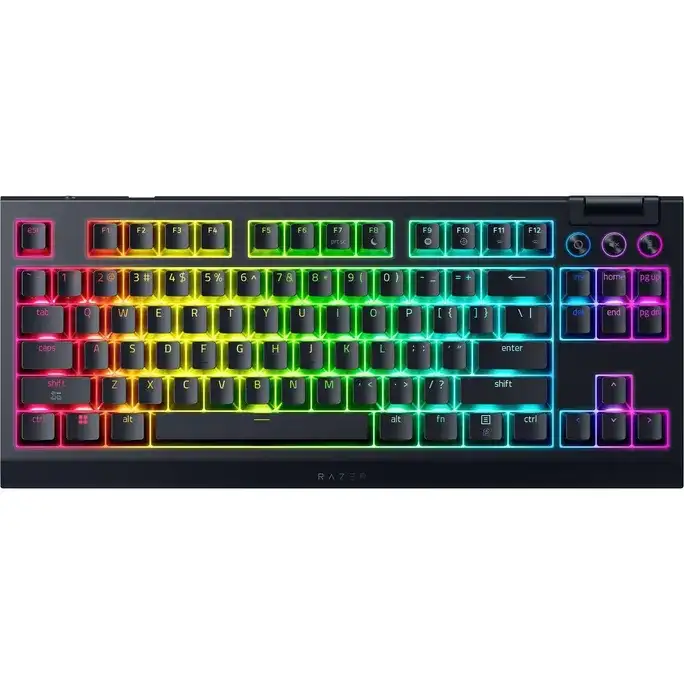 RAZER BlackWidow V4 Tenkeyless Gaming-Tastatur kabelgebunden/kabellos