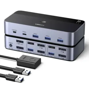 UGREEN Displayport KVM Switch 2 PC 2 Monitore 8K60Hz