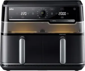 Braun TwinCook 5 Heißluftfritteuse TD 5053I BK
