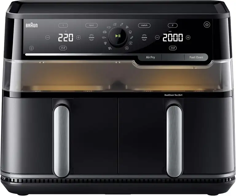 Braun TwinCook 5 Heißluftfritteuse TD 5053I BK