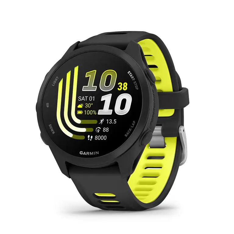Garmin Forerunner 170 schwarz – Lauf-Smartwatch
