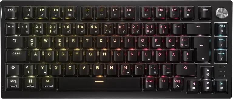 Corsair K65 Plus Wireless 75% RGB Gaming-Tastatur