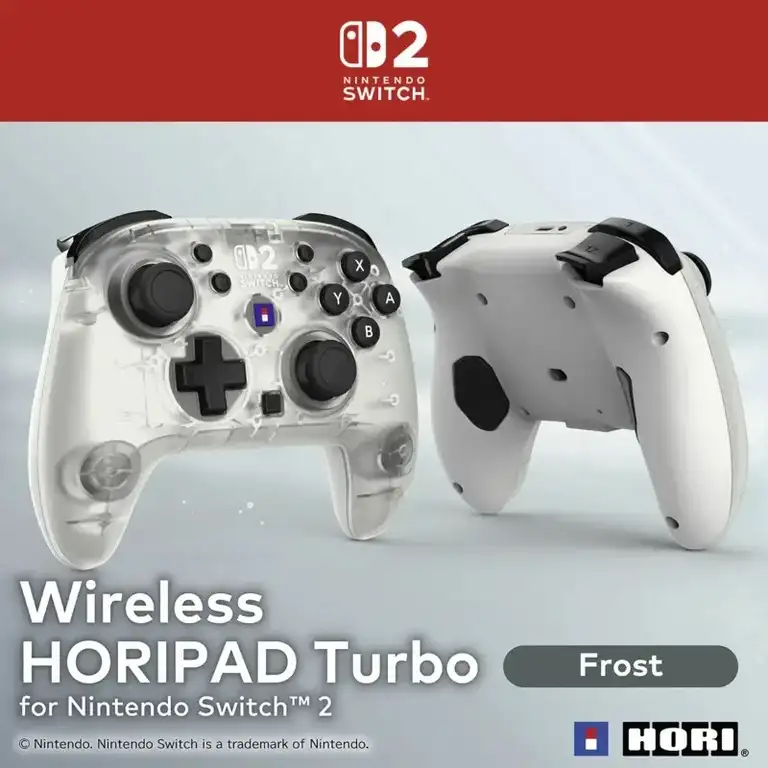 Hori HORIPAD Wireless Turbo Frost für Nintendo Switch 2