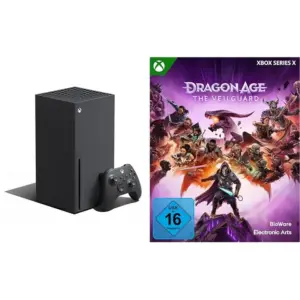 Xbox Series X mit seltsamem Drachenspiel