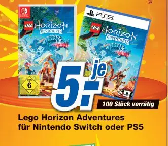 LEGO Horizon Adventure für 5€ | HP DeskJet 2920 Drucker für 10€