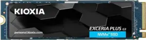 KIOXIA EXCERIA PLUS G3 SSD 1TB M.2 2280 PCIe Gen4