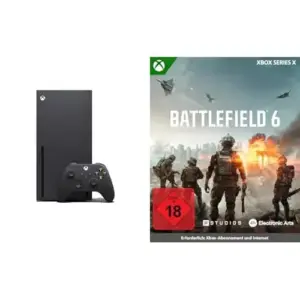 Xbox Series X mit Battlefield 6 Standard Edition