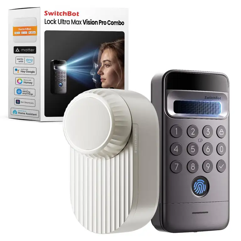 SwitchBot Lock Ultra Max – smartes Türschloss mit Gesichtserkennung