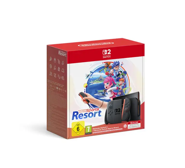 Nintendo Switch 2 Sports Resort-Set mit Online-Mitgliedschaft