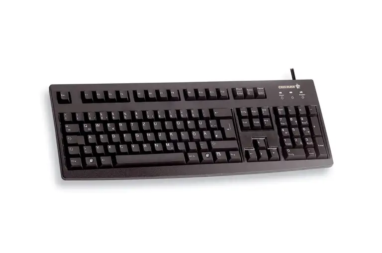 CHERRY G83-6105 Kabelgebundene Tastatur QWERTZ Schwarz