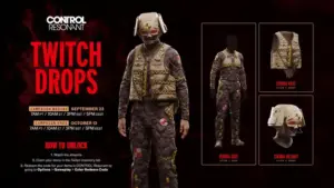 CONTROL Resonant – InGame DLC via Twitch Drops