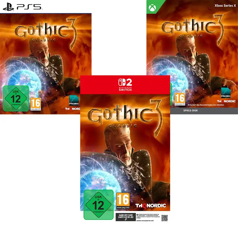 Gothic 3 Classic für PS5, Xbox Series X und Nintendo Switch