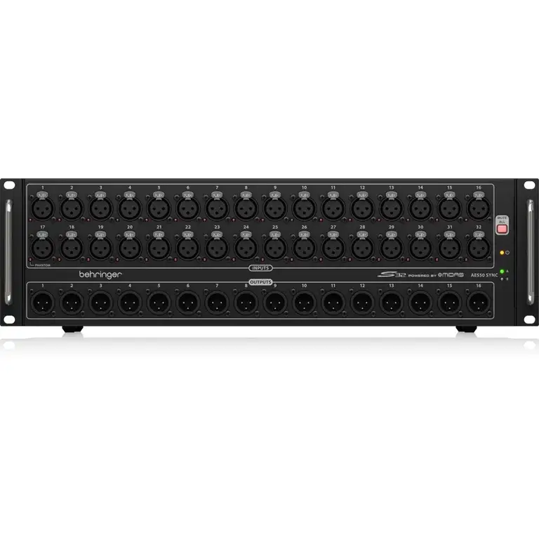 Behringer S32 I/O-Box mit 32 Midas-Vorverstärkern