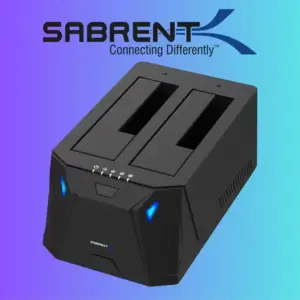 SABRENT 2 Bay USB A Festplatten Docking Station