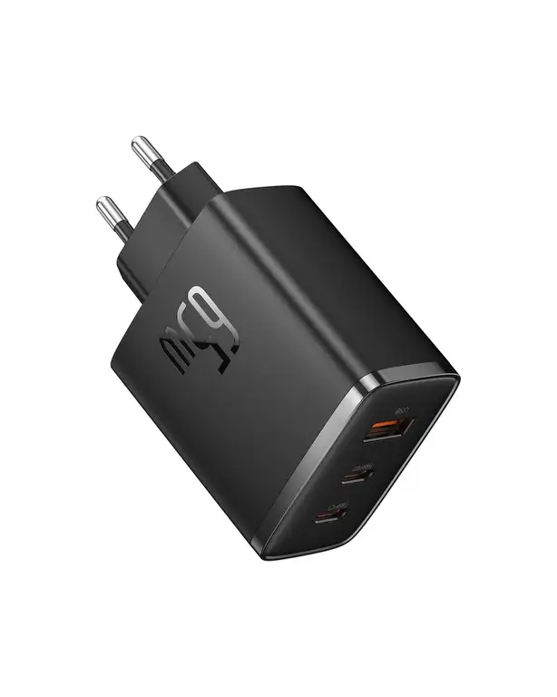 Baseus USB-C Ladegerät 65W mit 3-Ports und PD3.0