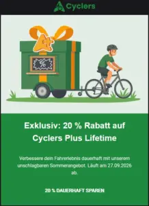Cyclers Lifetime – Fahrradnavigation für Android