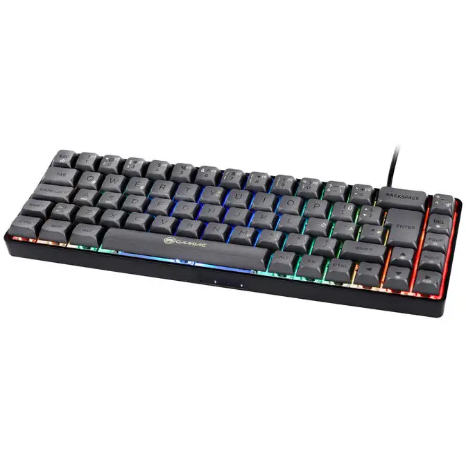 GAMIAC TKL69G SF Gaming-Tastatur mit Kailh Red Switches