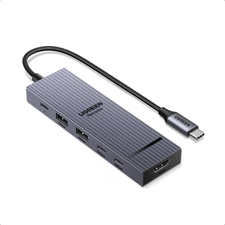 UGREEN Revodok Pro 106 USB-C Hub mit 4K HDMI und 100W PD