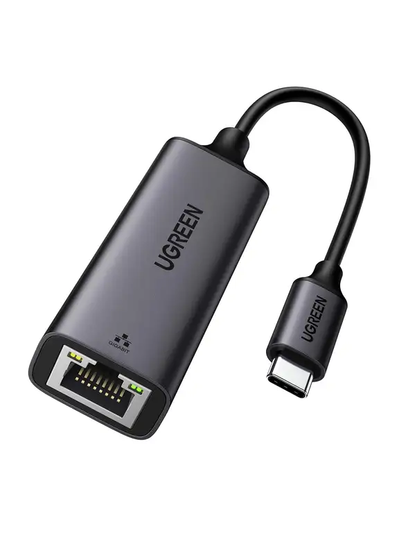 UGREEN USB-C Ethernet Adapter mit Alu-gehäuse