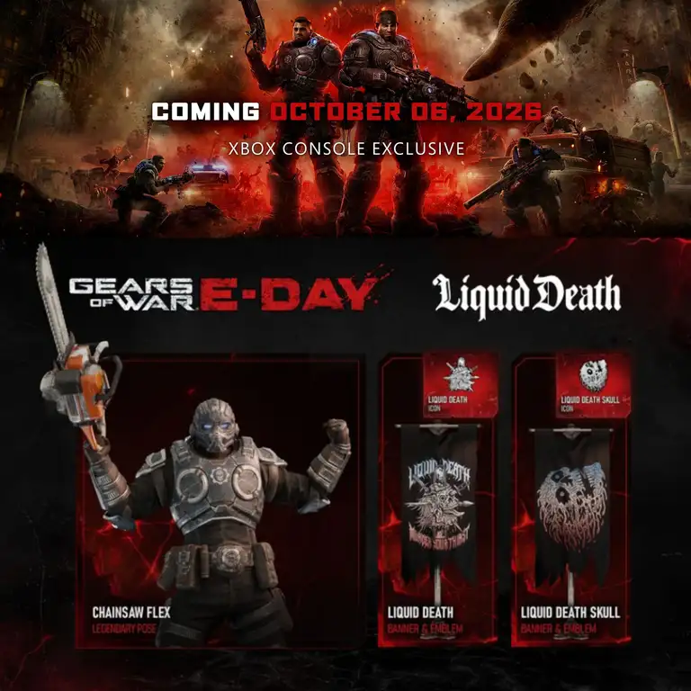 Kostenloses DLC-Bundle für Gears of War E-Day – Liquid Death Bundle