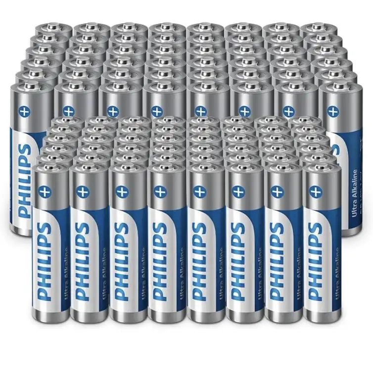 96er Pack Philips Ultra Alkali-Batterien AA & AAA für 19,73€