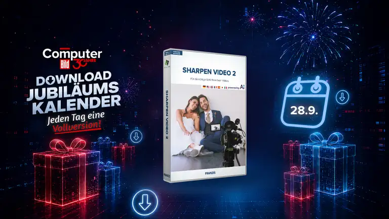 Sharpen Video 2 kostenlos – unscharfe Videos automatisch schärfen