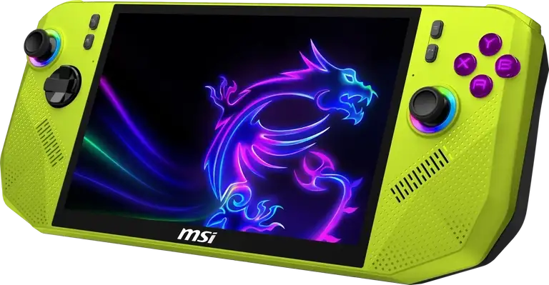 MSI Claw A8 BZ2EM-006CZ, Neon Green, Ryzen Z2 Extreme
