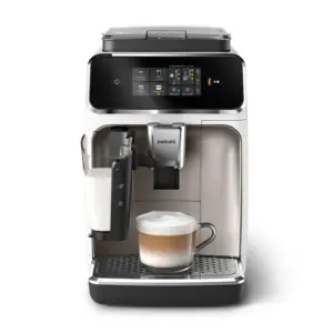 PHILIPS Kaffeevollautomat LatteGo 2300 Serie, Weiß