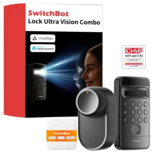 SwitchBot Lock Ultra Vision Combo mit Hub Mini und Keypad Vision