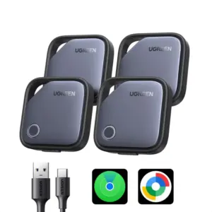 Lot de 4 Trackers Ugreen FineTrack Duo USB-C