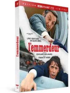 Blu-ray 4K UHD : L’emmerdeur – Edition Limitée avec fourreau