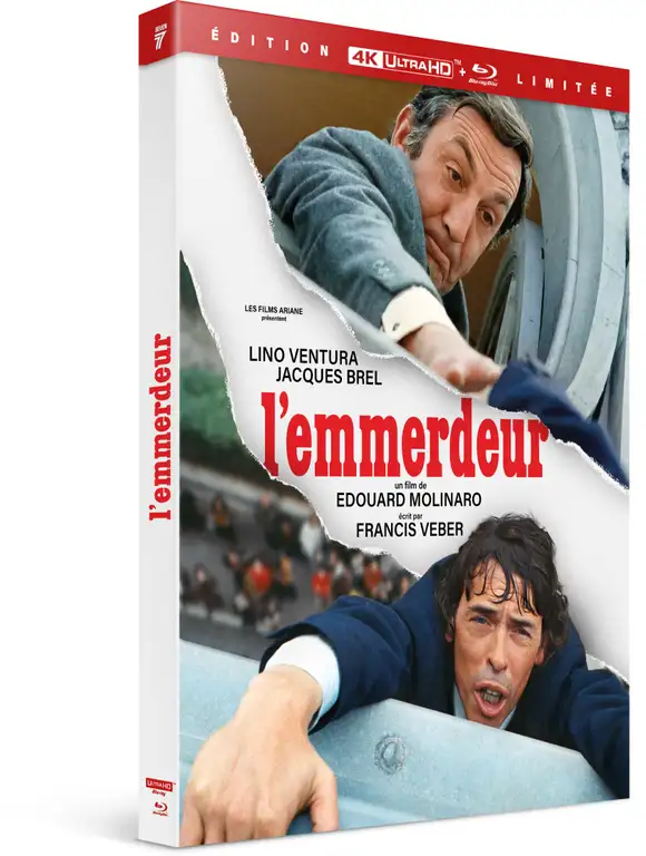Blu-ray 4K UHD : L’emmerdeur – Edition Limitée avec fourreau