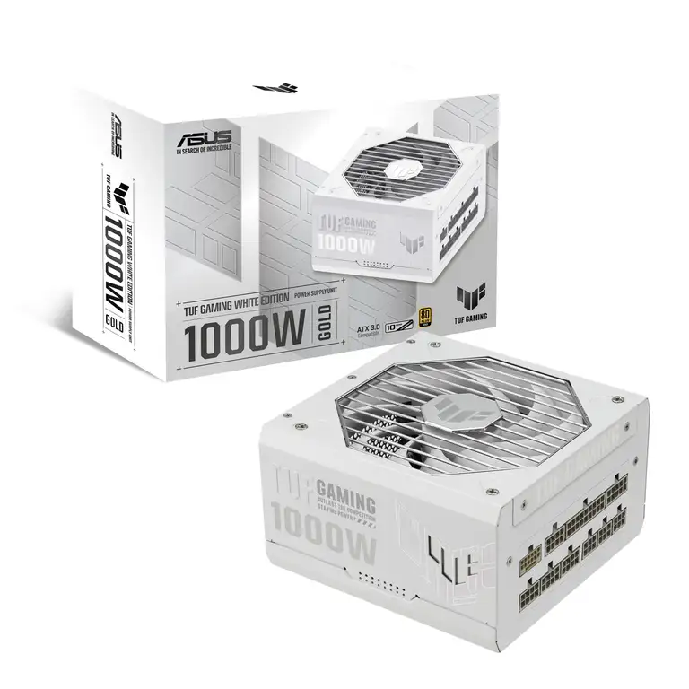 Alimentation ASUS TUF Gaming 1000W Gold White Edition modulaire