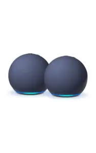 Lot de 2 Enceintes connectées Bluetooth Amazon Echo Dot (Nouvelle génération)