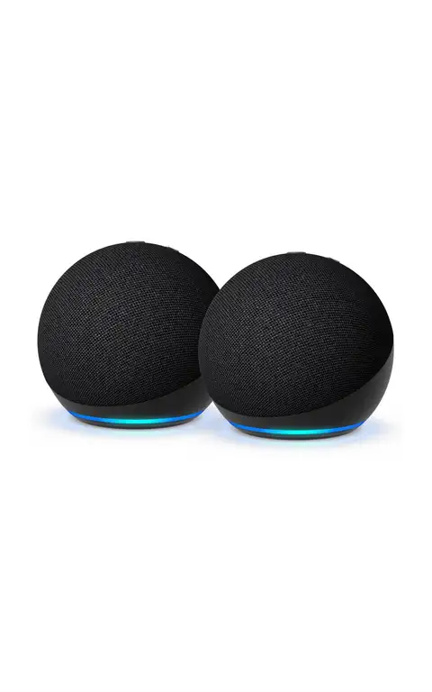 Lot de 2 Enceinte connectée Echo Dot – Bluetooth et Wi-Fi