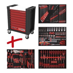 KS Tools Werkstattwagen-Satz mit 180 Werkzeugen