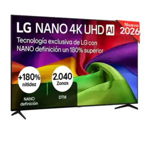 Smart TV LG NANO 4K UHD AI de 75 pulgadas