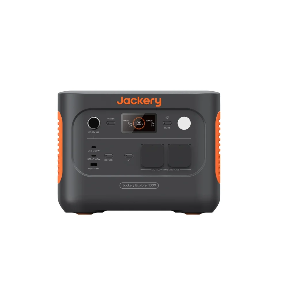 Jackery Explorer 1000 v2 Powerstation – 1070 Wh LiFePO4, 1500 W AC