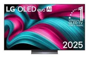 LG OLED65C56LB 4K Smart TV mit Dolby Atmos (1099€)