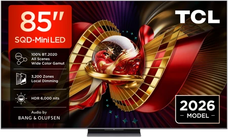 TCL 85″ C8L SQD-miniLED TV mit Cashback