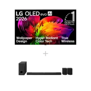 LG 83″ OLED W6 TV + DS95AR Soundbar für 4.540€