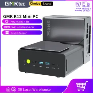 Mini PC GMKtec K12 barebone z Ryzen7 H255 i Radeon 780M